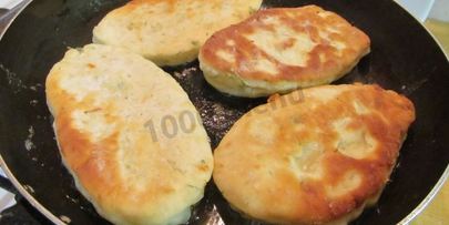 пирожки с курицей на сметане без дрожжей