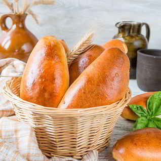 Пирожки с лисичками и картофелем