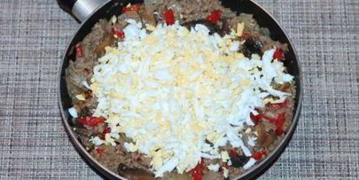 пирожки с мясным фаршем и грибами