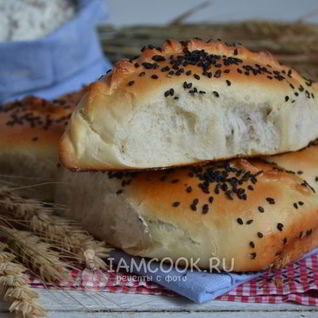Пирожки с мясом и рисом