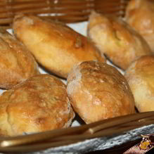 Рецепт Пирожки с мясом и сыром на творожном тесте в духовке