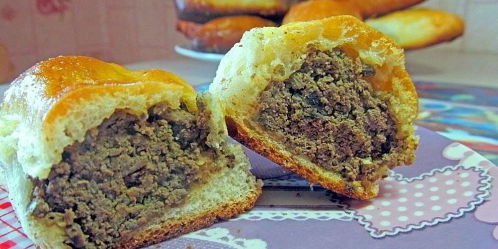 Рецепт пирожки с печенью в духовке