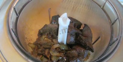 пирожки с печенью в духовке