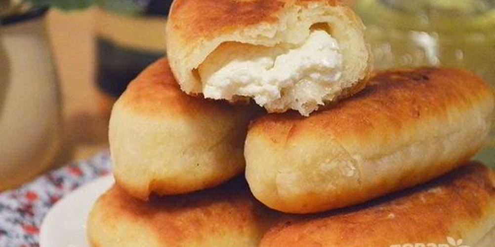 Рецепт пирожки с творожной начинкой