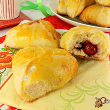 Рецепт Пирожки с вишней духовые