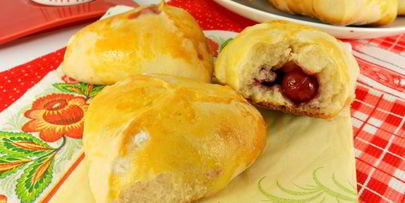 пирожки с вишней духовые