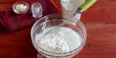 пирожки с яблоками на кефире