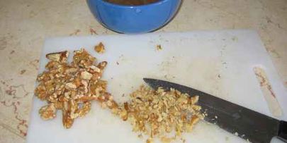 пирожки с яблоками, орехами и курагой