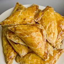 Рецепт Пирожки-треугольники с мясом