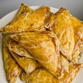 Пирожки-треугольники с мясом