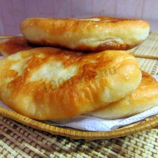 Пирожки в масле жареные на воде