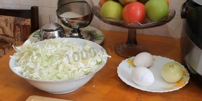 пирожки в мультиварке с капустой