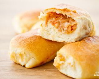 Постные печеные пирожки