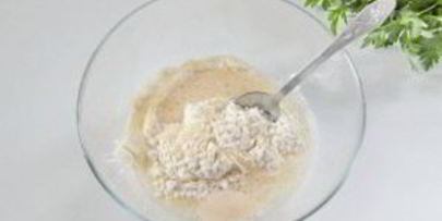 постные пирожки с фасолью