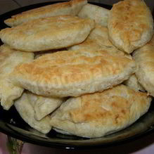 Рецепт Постных пирожков с картошкой жареные