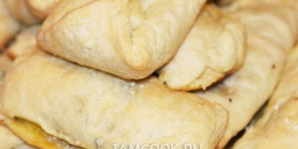 Рецепт слоеные пирожки с мясом