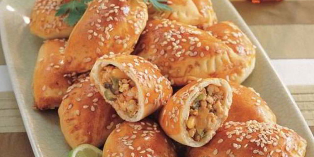 Рецепт сочные пирожки с курицей и овощами