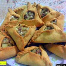 Рецепт Треугольники с картошкой и мясом эчпочмак