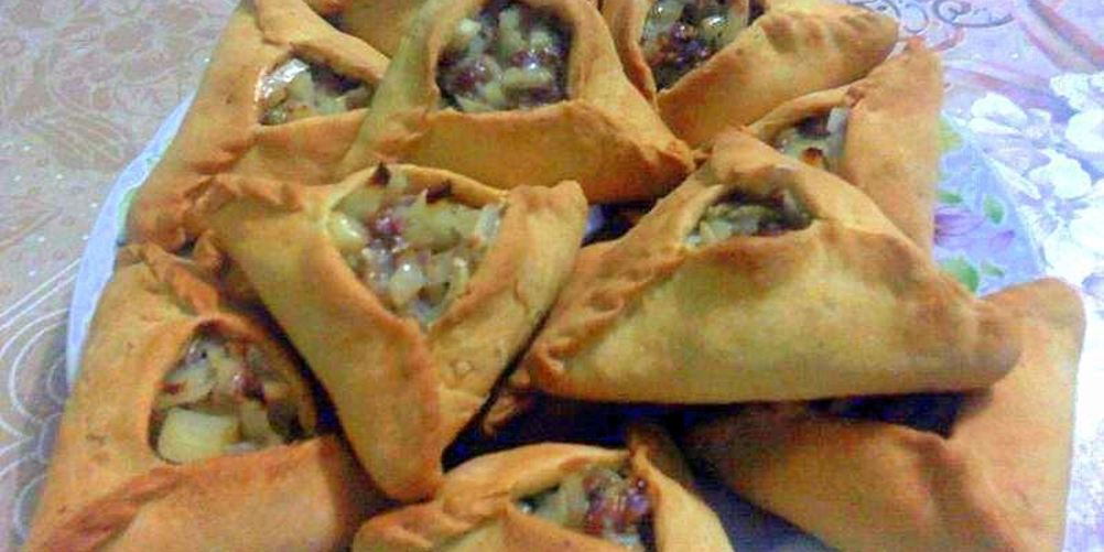 Рецепт треугольники с картошкой и мясом эчпочмак