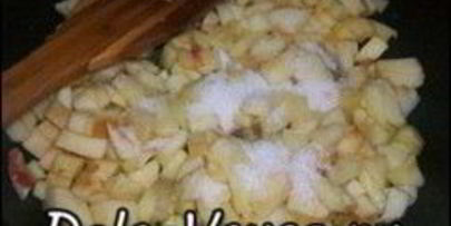 яблочная начинка для пирожков