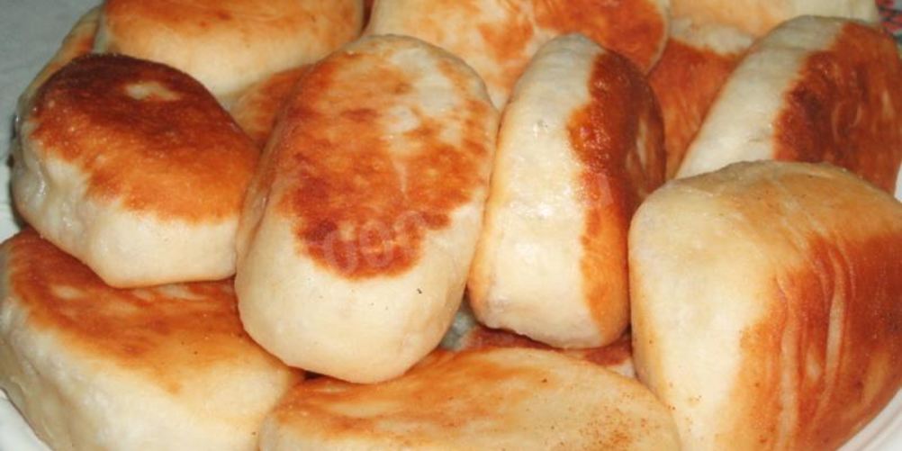 Рецепт жареные пирожки из теста на молоке с картошкой