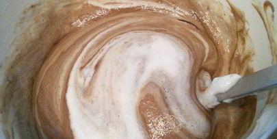 арахисово-шоколадные пирожные