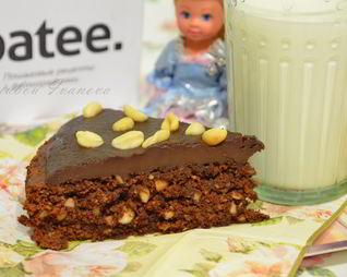 Брауни с арахисом