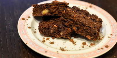 брауни с грецкими орехами