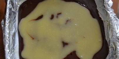 брауни с соленой карамелью