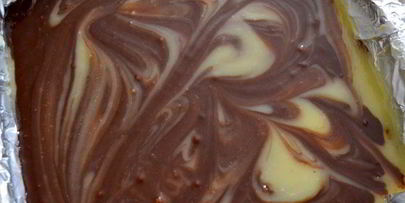 брауни с соленой карамелью