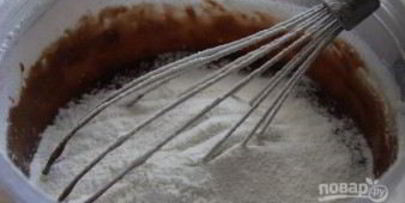 брауни с творогом и вишней