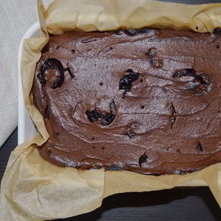 Брауни с вишней