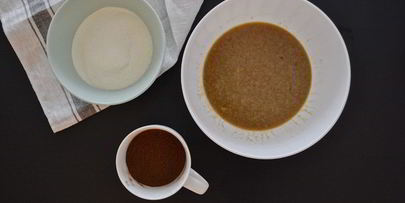 брауни с вишней