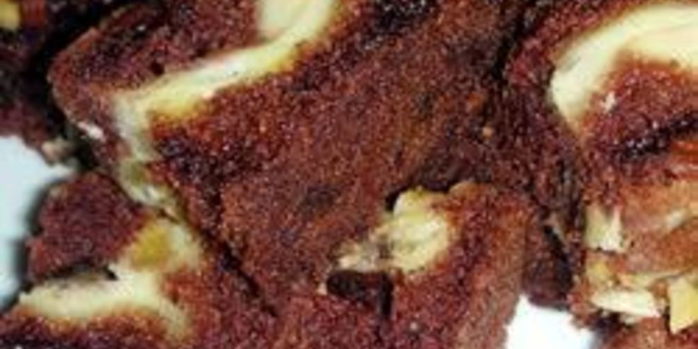 Рецепт брауни со сливочной начинкой