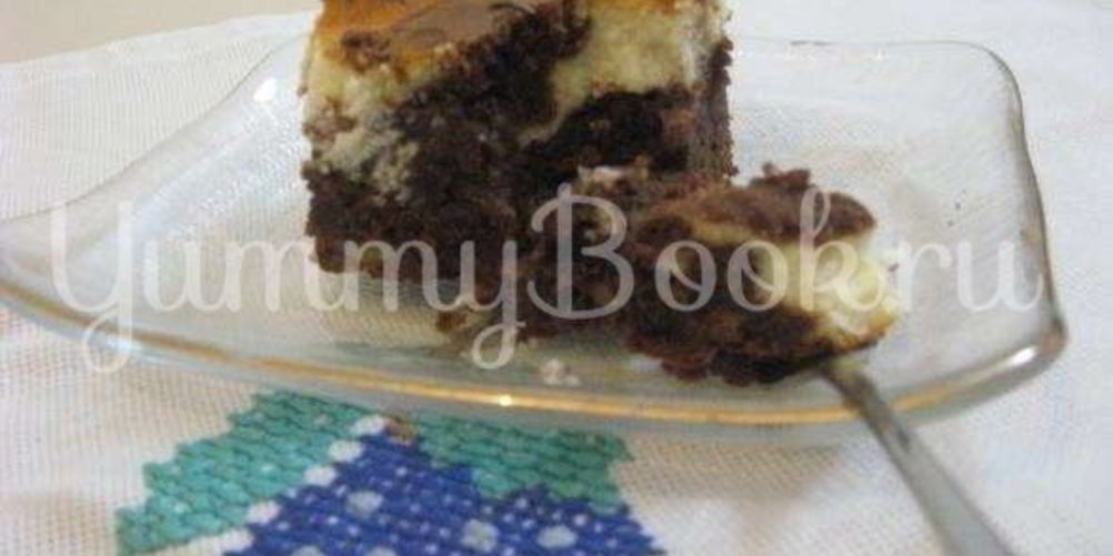 Рецепт брауниз творожно шоколадный