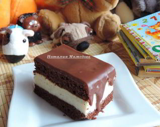 Детское шоколадное пирожное Киндер