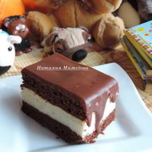 Рецепт Детское шоколадное пирожное Киндер