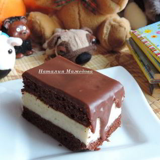 Детское шоколадное пирожное Киндер