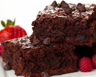 Классический брауни с горьким шоколадом