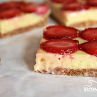 Клубничные пирожные