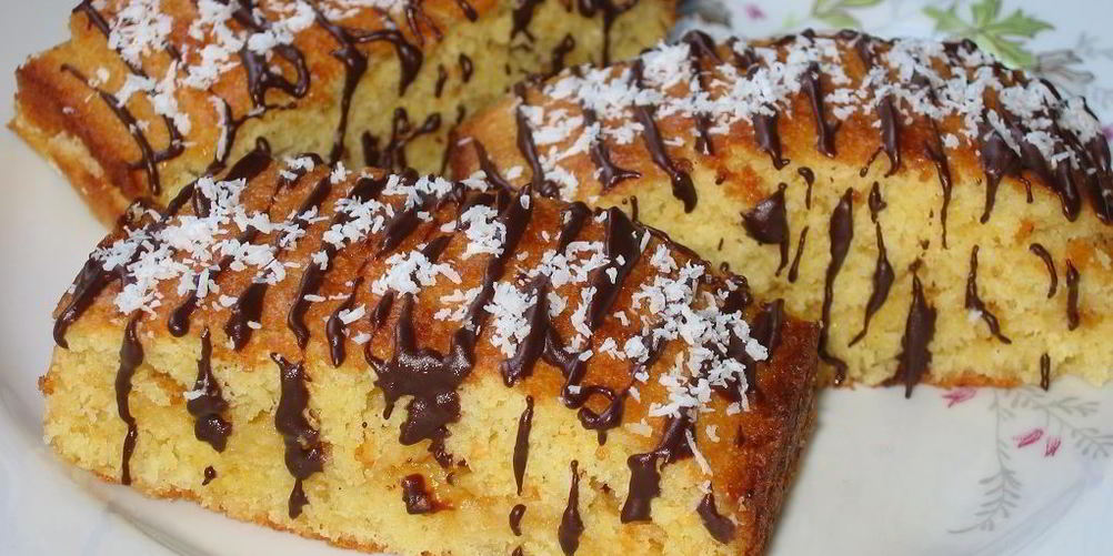 Рецепт кокосовые пирожные с шоколадом