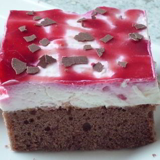 Малиновые пирожные Страчателла