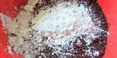 овсяные пирожные с шоколадной прослойкой