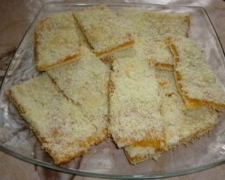 Песочное пирожное с конфитюром по-французски