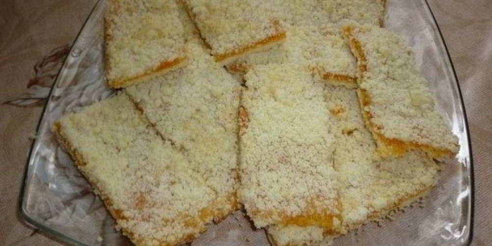 Рецепт песочное пирожное с конфитюром по-французски