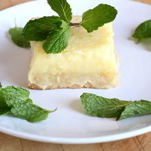 Рецепт Песочное пирожное с лимонной начинкой