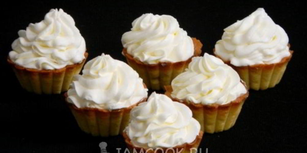 Рецепт пирожное корзинка