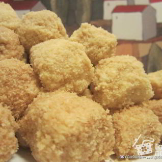 Пирожное Мини Наполеончики из слоеного теста