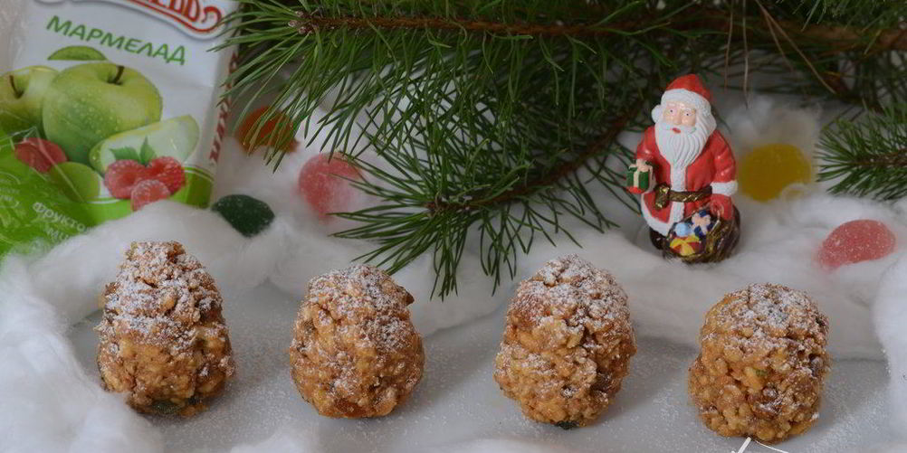 Рецепт пирожное новогодние шишки