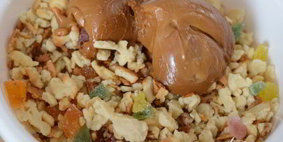 пирожное новогодние шишки